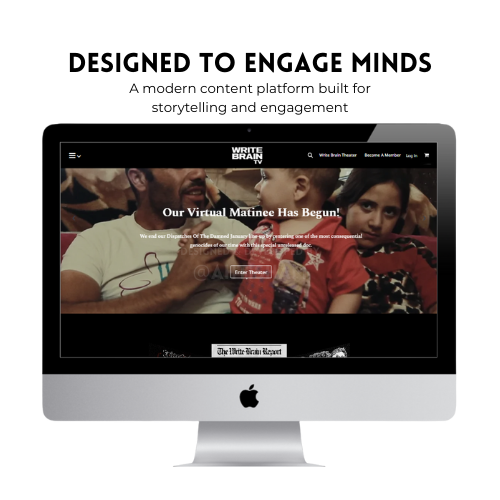 Content & Media Platform Website