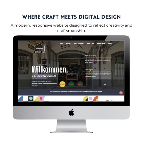 Creative Workshop Website Redesign